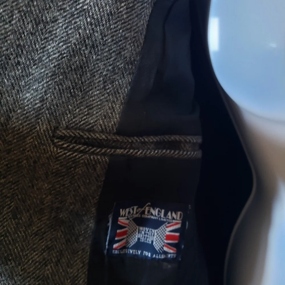 All Saints Wool Herringbone Bramston Coat